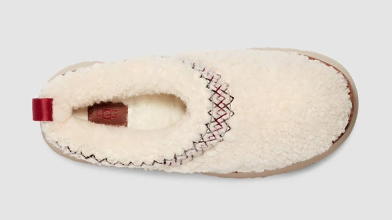 Ugg Tazz Ugg Slippers White Fluffy UGG Tazz Braid Slippers Natural
