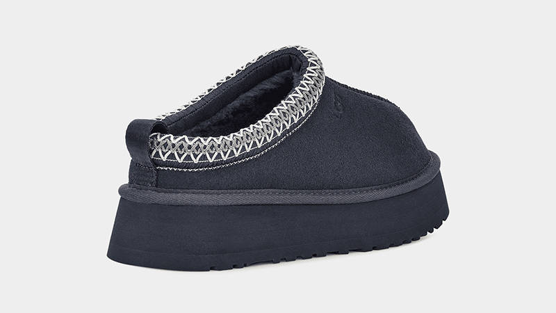 UGG Tazz Platform Slippers Eve Blue 122553-EVB Back