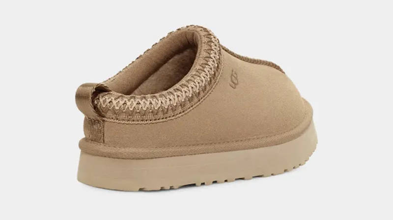UGG Tazz Slippers GS Mustard Seed 1143776K-MSWH Back