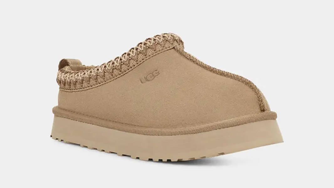 UGG Tazz Slippers GS Mustard Seed 1143776K-MSWH Front