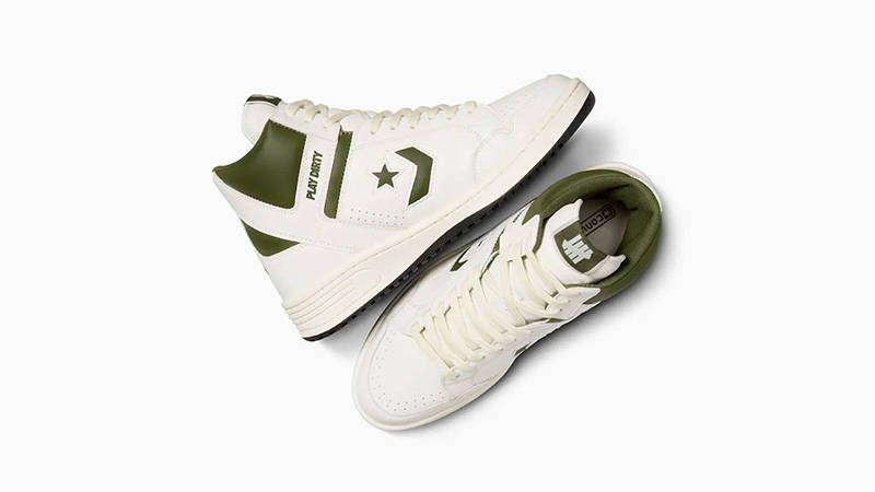 Undefeated x Converse Weapon Green from top