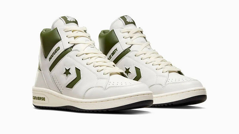 Undefeated x Converse Weapon Green front side