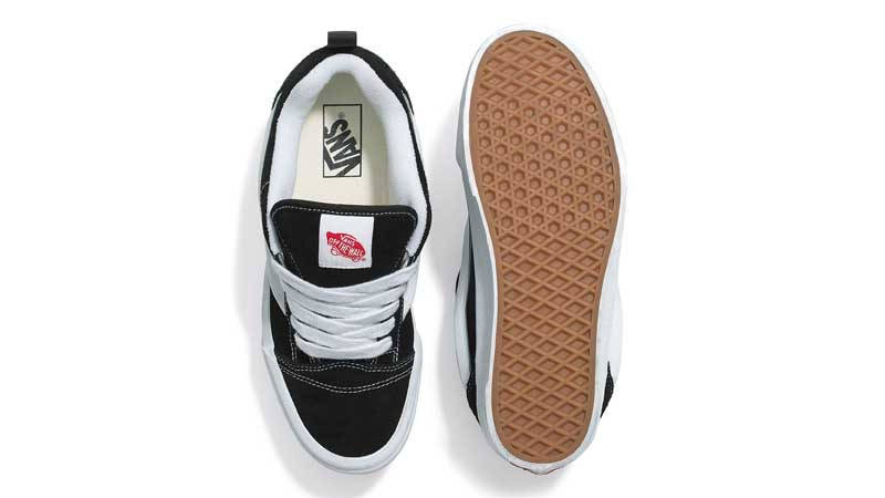 Vans Knu-Skool Stack Black White Middle