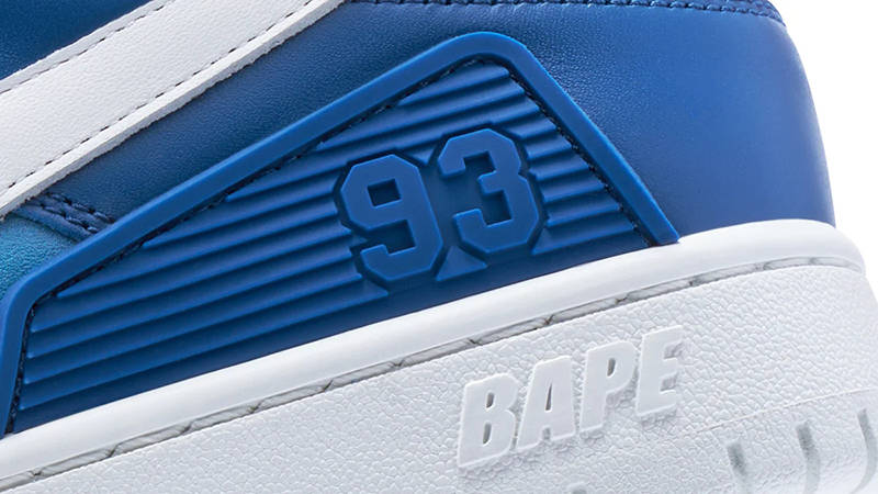 A BATHING APE BAPESTA #1 SK8 Green Blue 4580793301486 Detail 2