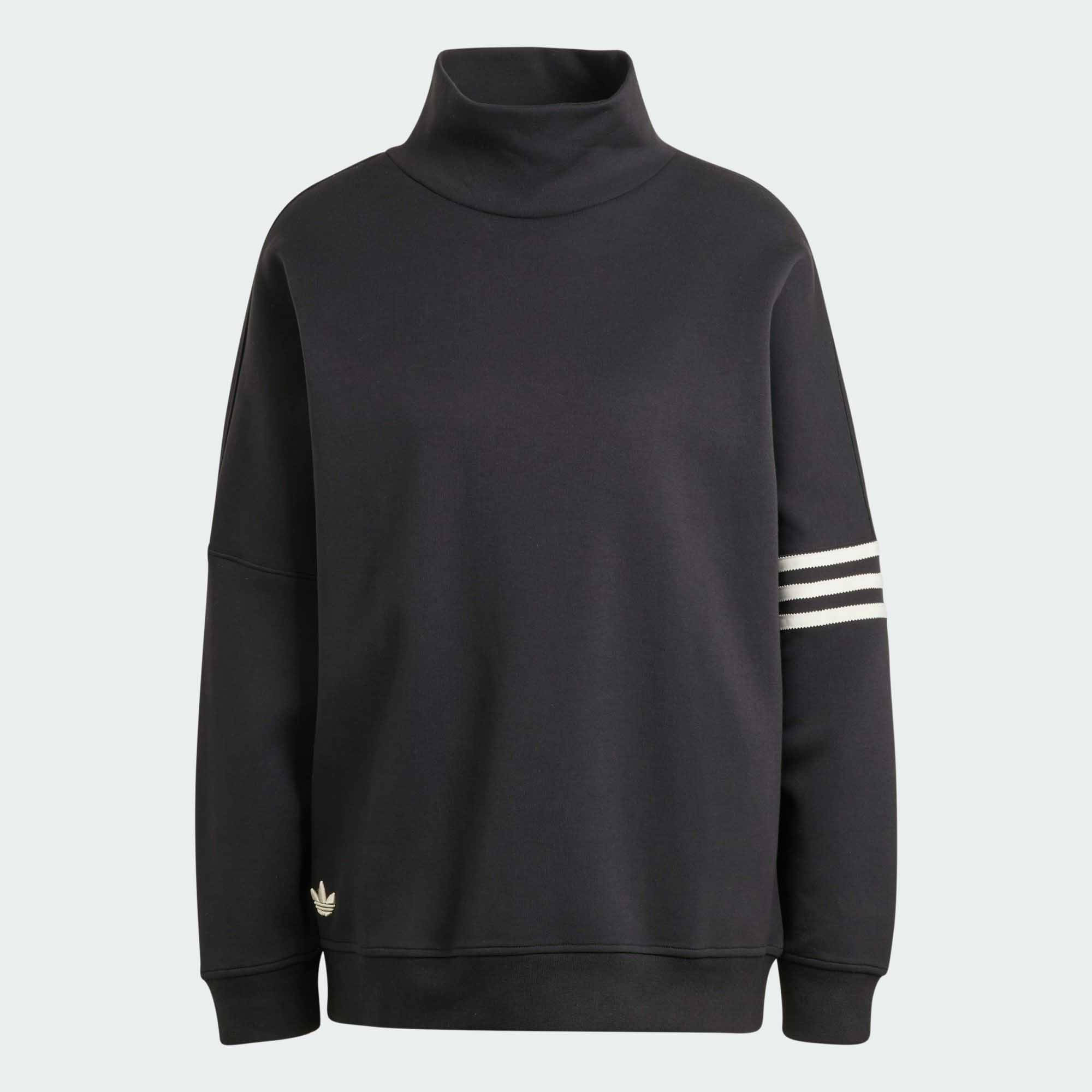 High neck deals adidas sweatshirt