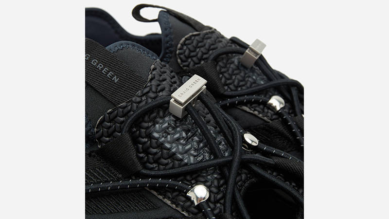adidas CG Retropy Sandal Black closeup