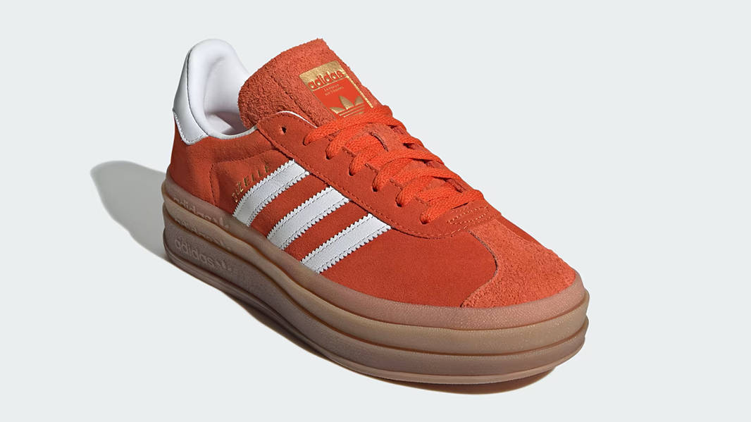 adidas Gazelle Bold Collegiate Orange White Where To Buy IG8672 The Sole Supplier