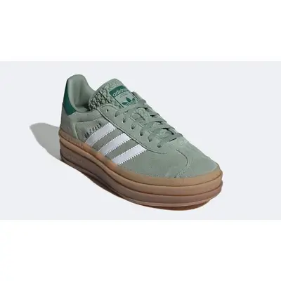 adidas Gazelle Bold Silver Green White | Where To Buy | ID6998 | The ...