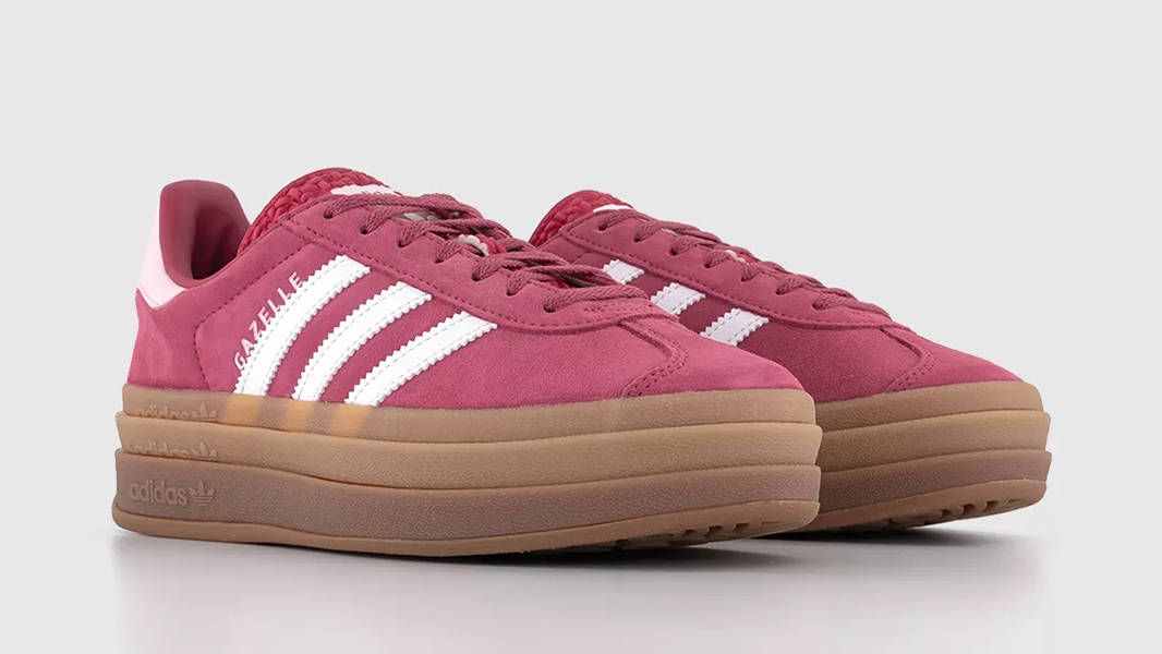 adidas Gazelle Bold Wild Pink White Gum ID6997 Side
