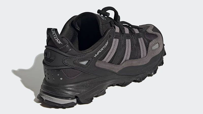 adidas Hyperturf Black Silver Grey GX2022 Back