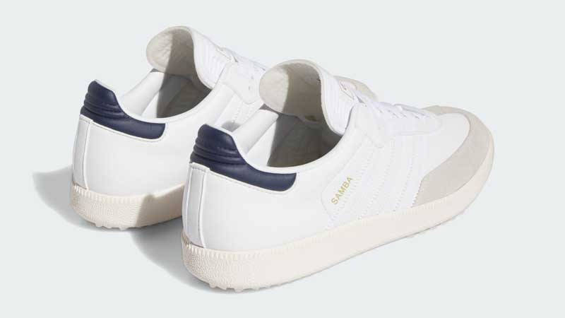 adidas Samba Golf White Collegiate Navy Back