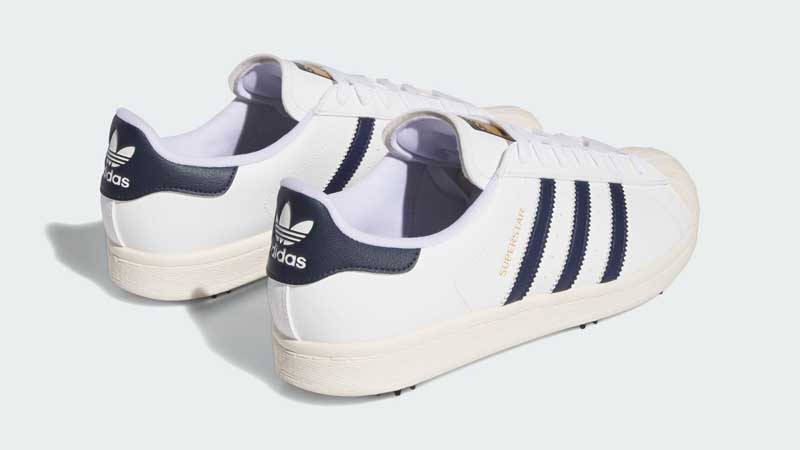 adidas Superstar Golf White Collegiate Navy Back