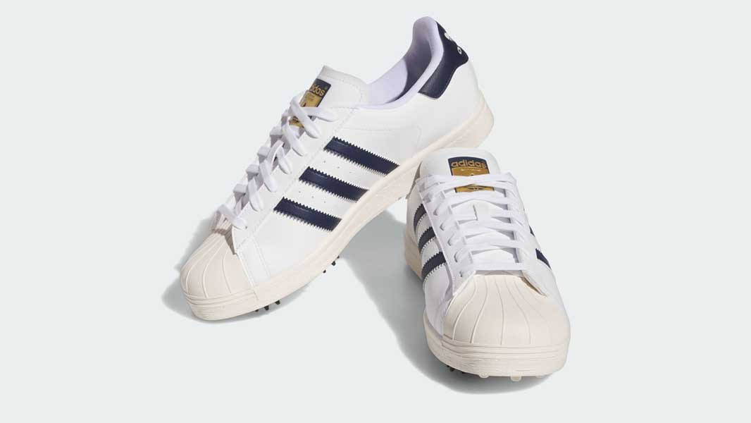 adidas Superstar Golf White Collegiate Navy Front