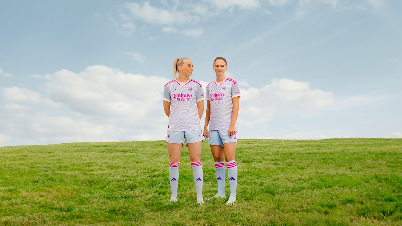 adidas x Stella McCartney Continue Their Celebration of the Women's Game With This Arsenal Away Kit