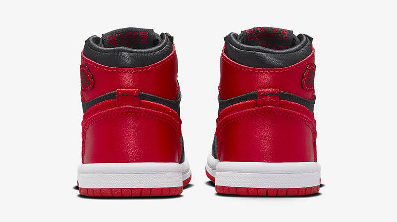Air Jordan 1 High OG Toddler Satin Bred FD5305-061 Back