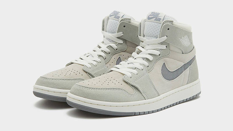Air Jordan 1 High Zoom CMFT 2 Particle Grey front