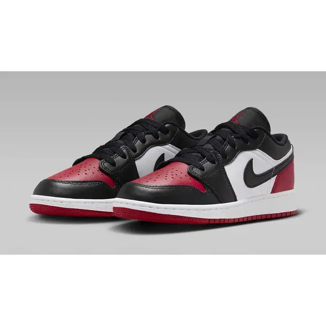 Air Jordan 1 Low GS Bred Toe 2023 Where To Buy 553560161 The