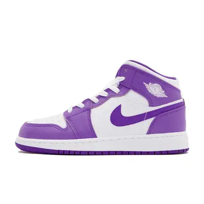 Air Jordan 1 Mid GS Purple Venom | Where To Buy | DQ8423-511 | The Sole ...