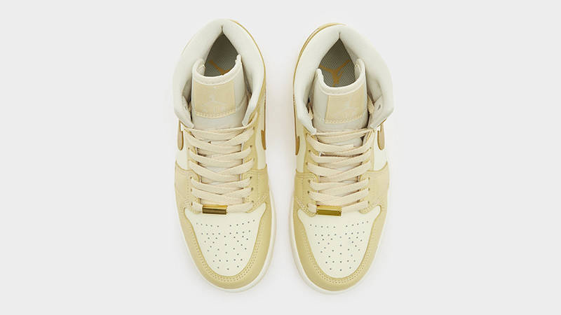 Air Jordan 1 Mid Pale Vanilla FB9892-200 Top