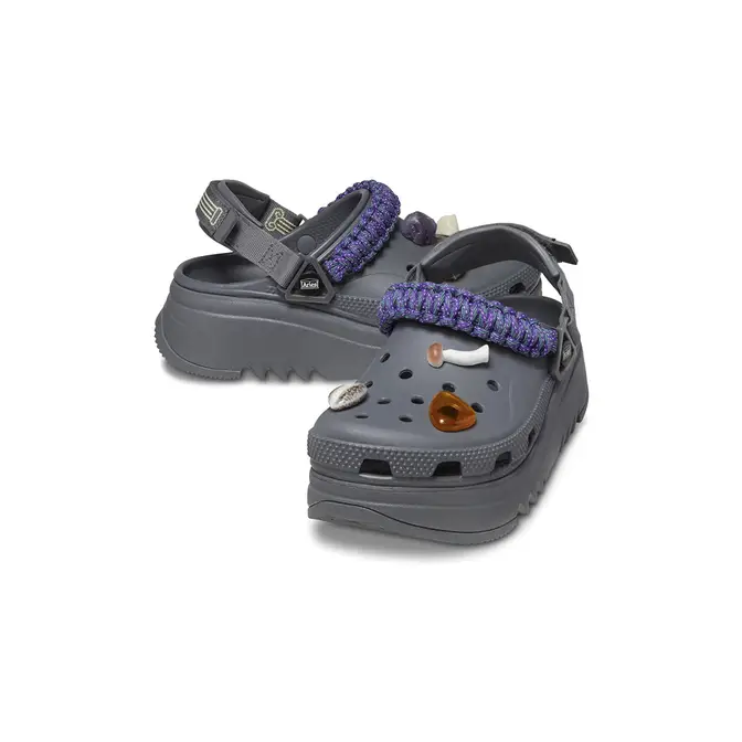 Aries x Crocs Classic Hiker Xscape Slate Grey | Where To Buy 