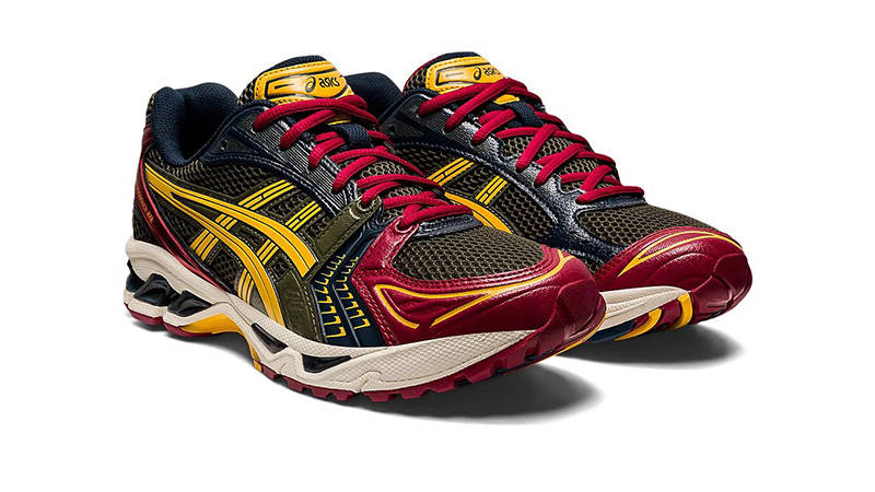 ASICS Gel-Kayano 14 Olive Canvas Honey 1201A019-301 front