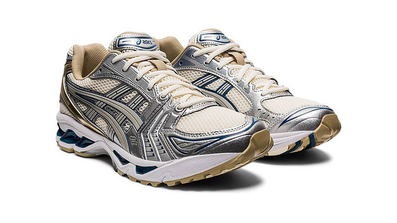 ASICS Gel-Kayano 14 Silver Champagne 1201A019-105 front