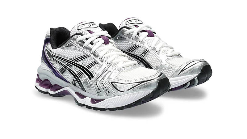 ASICS Gel-Kayano 14 White Dark Grape 1202A056-111 front