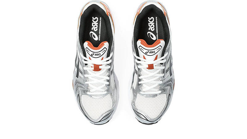ASICS Gel-Kayano 14 White Piquant Orange 1201A019-109 middle