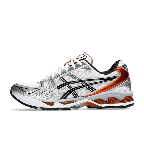 asics nyc Gel-Kayano 14 White Piquant Orange 1201A019-109