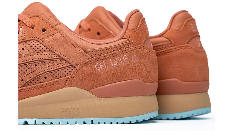 ASICS Gel-Lyte 3 Brick Dust heel