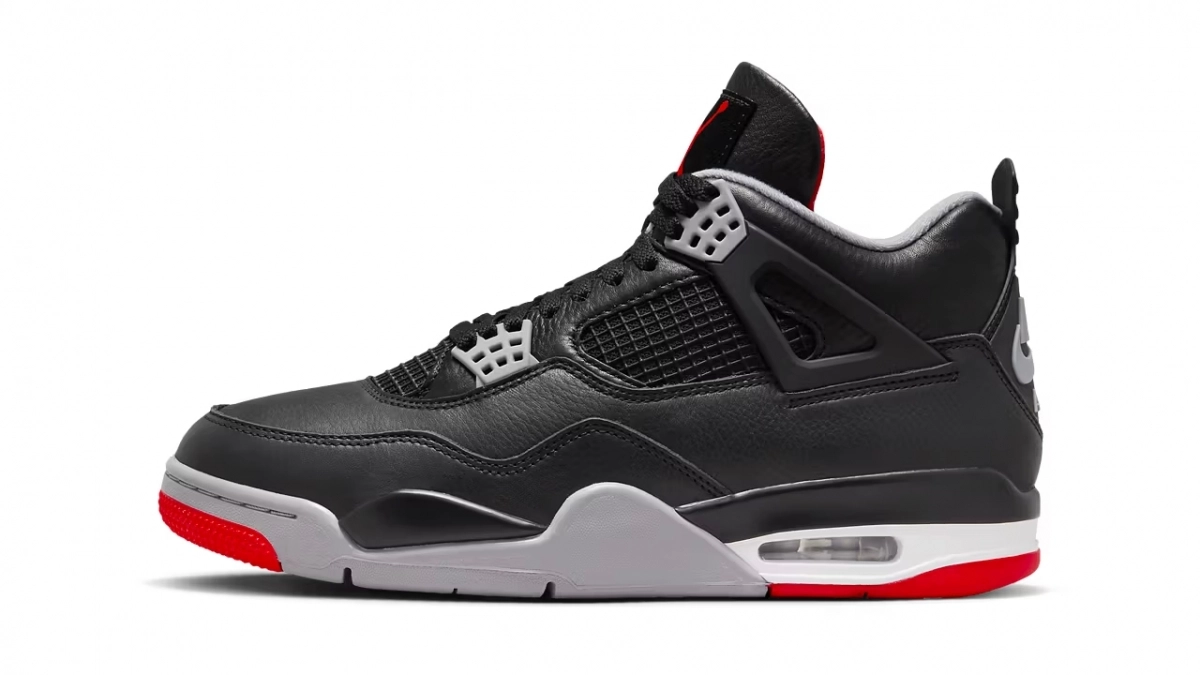 Here's an Official Look At the Air Jordan 4 "Bred Reimagined"