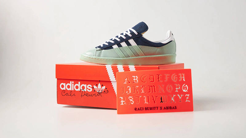 adidas gazelle silver green womens US8] adidas CAMPUS 80s CALI DEWITT IG3137 [DS]