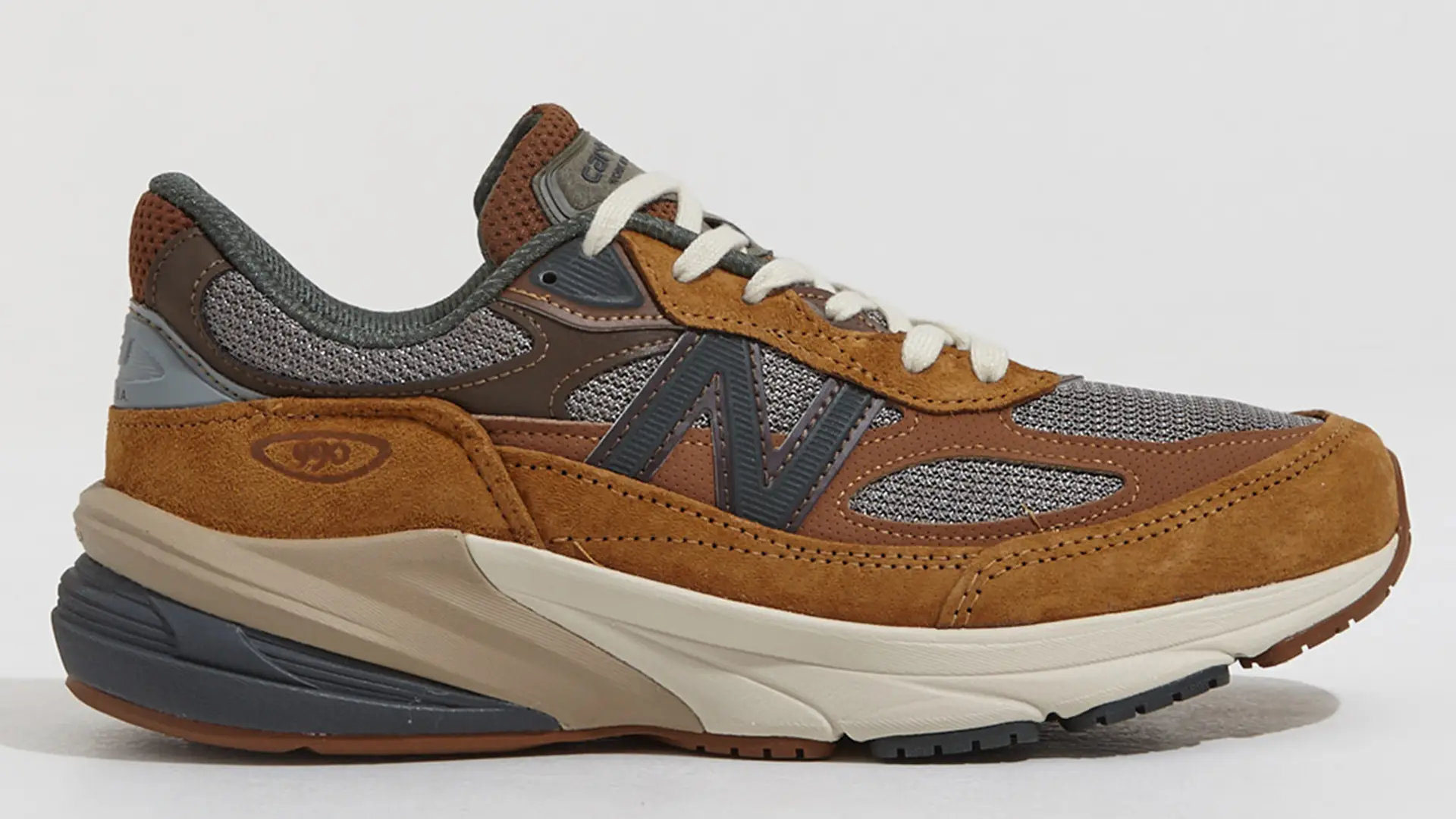 The Carhartt WIP x New Balance 990v6 “Sculpture Centre” is For Working (Out) In