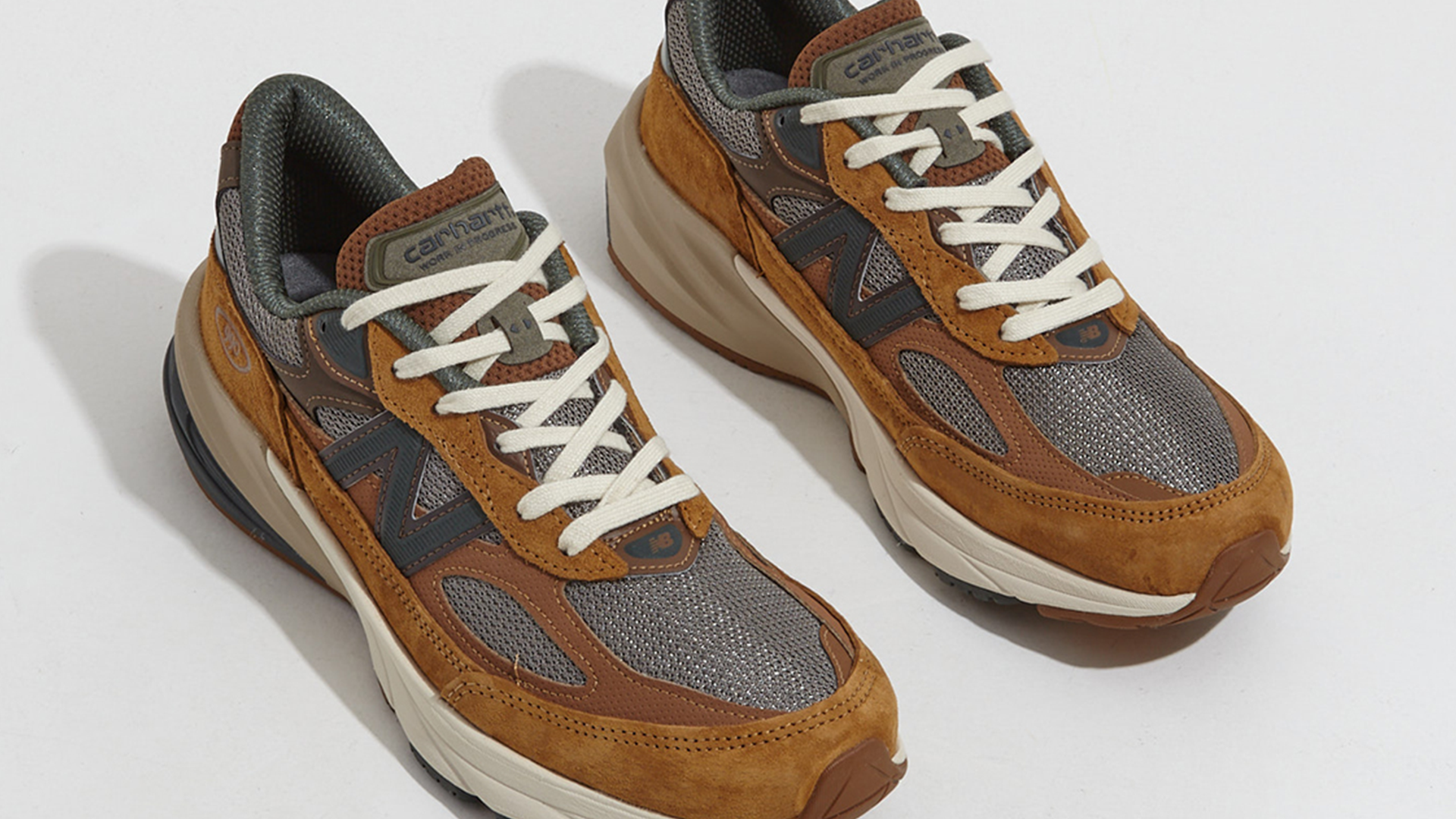 The Carhartt WIP x New Balance 990v6 “Sculpture Centre” is For Working (Out) In