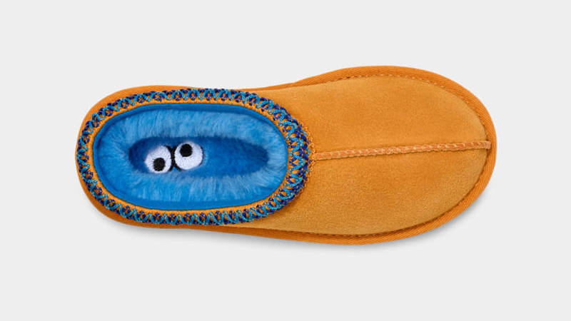 Cookie Monster x UGG Tasman 2 Slippers GS Brown 1147214K-BRN Top