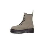 Dr. Martens Jadon Platform Boots Nubuck Nickel Grey 31296059
