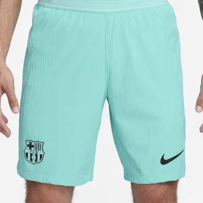 F.C. Barcelona 2023-24 Match Third Nike Dri-FIT ADV Football Shorts Light Aqua Front
