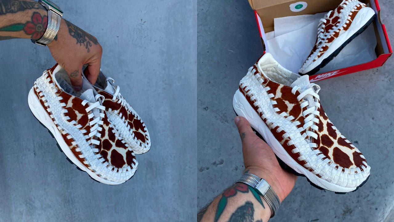 Move Over Snakeskin, This New Nike Air Footscape Proves Cowprint is Back