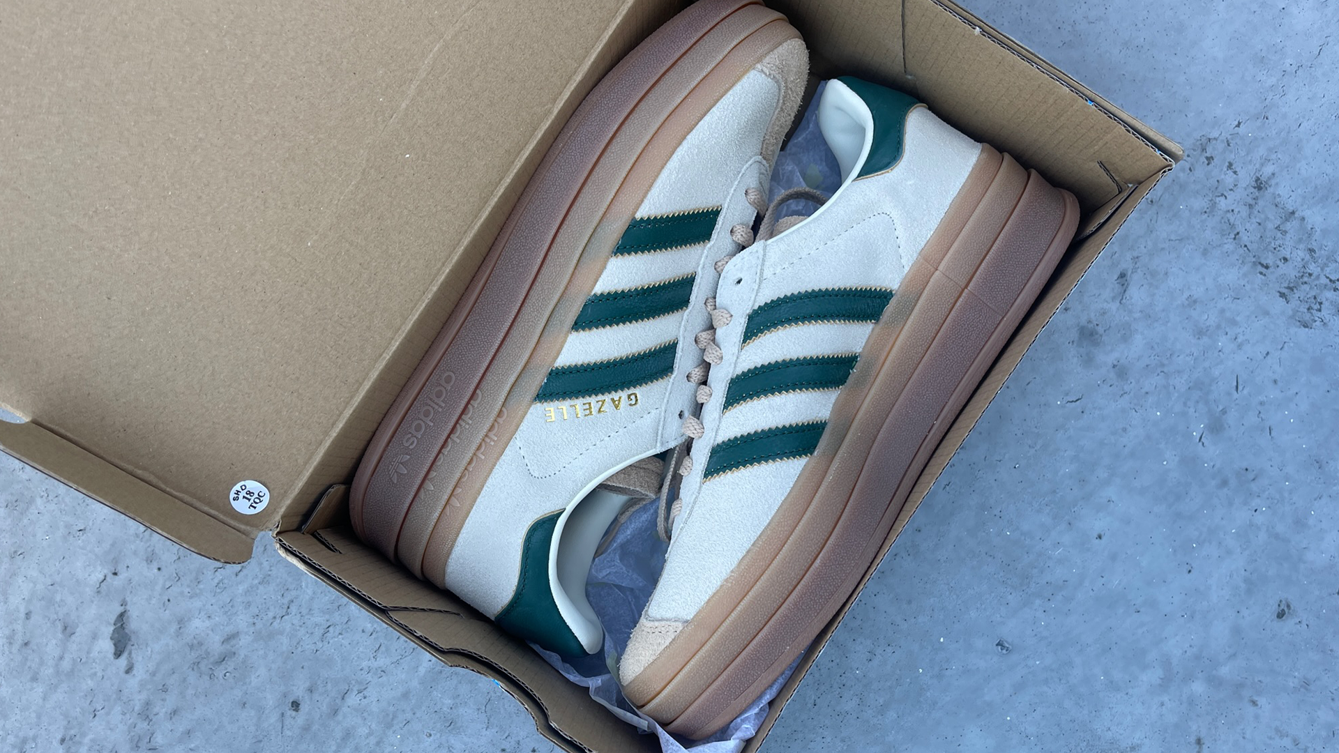 adidas’ Latest Gazelle Bolds Are Giving Gucci Vibes