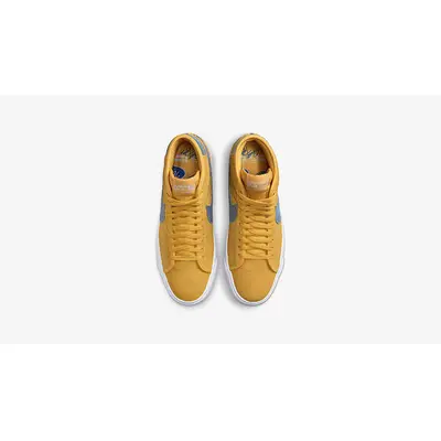 Grant Taylor x DH3857 Nike SB Blazer High Yellow middle