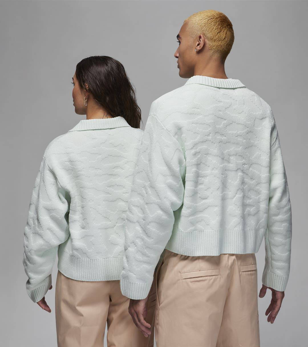 Jordan x J Balvin Jumper Aqua Backside Full