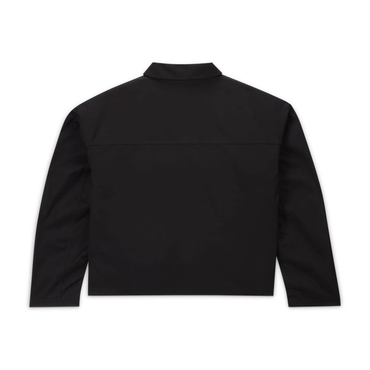 Jordan x J Balvin Woven Jacket Black Mockup Backside