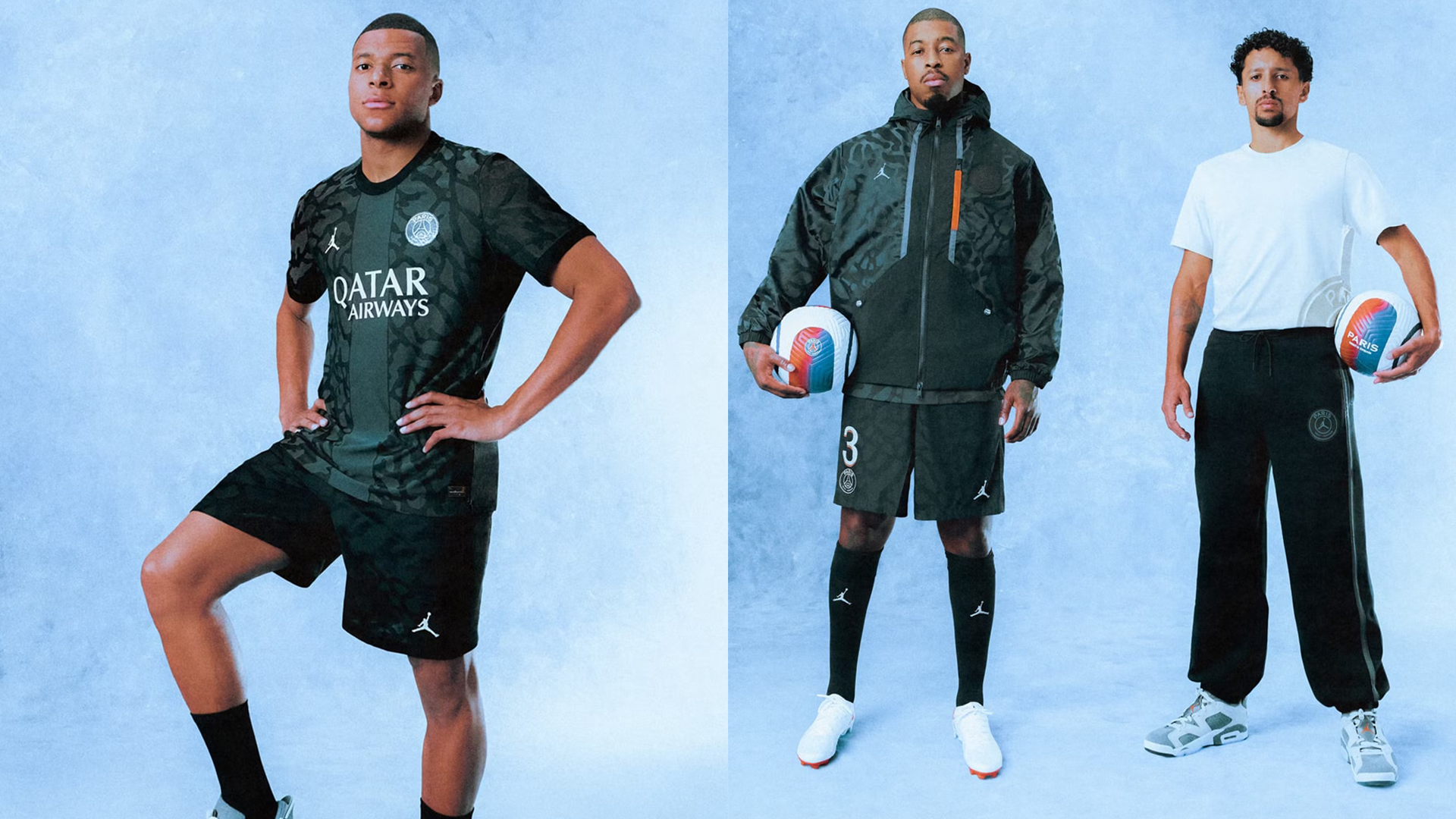 Paris Saint-Germain and Jordan Brand Reveal Their 23/24 Third Kit