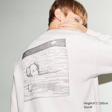 KAWS x Uniqlo UT Art Book Cover Graphic Sweatshirt