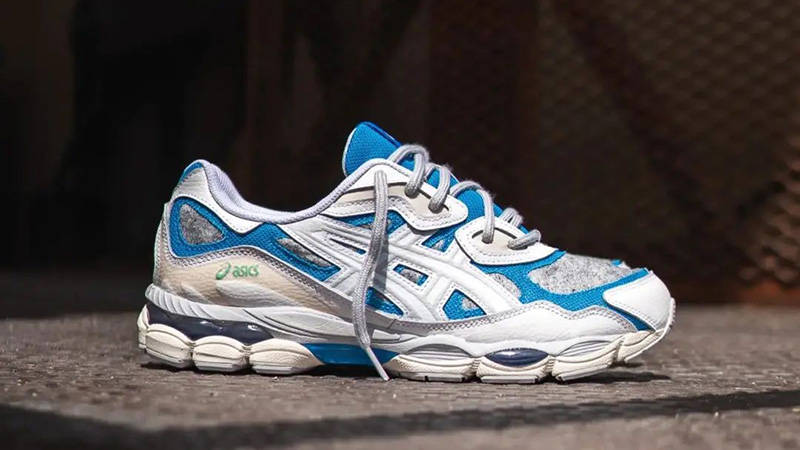 Kiko Kostadinov x ASICS GEL-NYC White Dolphin Blue | Where To Buy