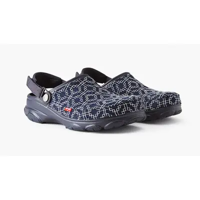 Levi's x Crocs All-Terrain Clog Navy Multi | Where To Buy | 208917