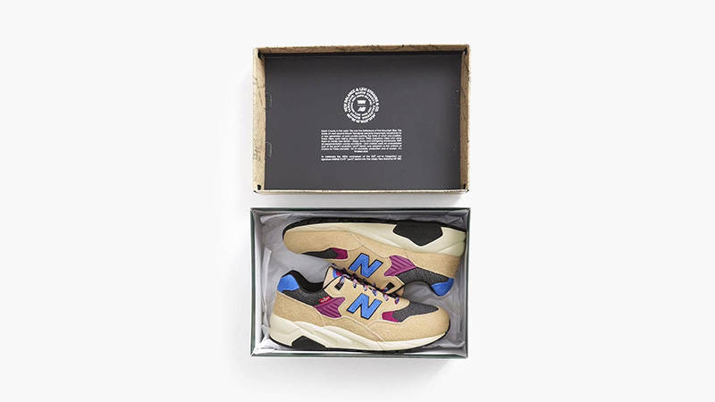 Levi’s x New Balance 580 Beige Multi in box
