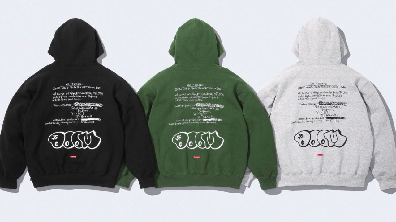 The Supreme x MF DOOM Collaboration is One for the Ages