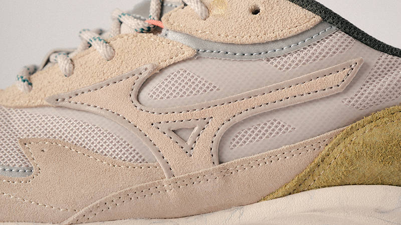 Mizuno Wave Rider Beta Silver White Cedar D1GA235601 Detail