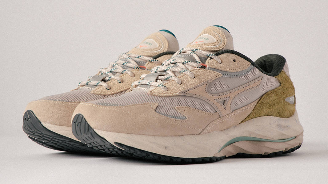 Mizuno Wave Rider Beta Silver White Cedar D1GA235601 Side